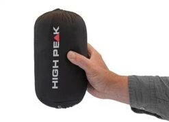 High Peak Ultra Pak 500 Mumienschlafsack, 220x80cm, Grün/rot -Campingausrüstung 118360 0 4