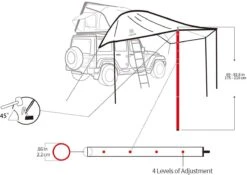 IKamper Fenster Tür Aussteller Set Skycamp X-Cover -Campingausrüstung 118384 0 3