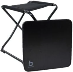 Bo-Camp Hocker-Tischplatte, Schwarz -Campingausrüstung 118402 0 3