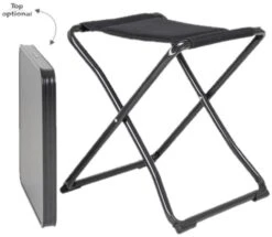 Bo-Camp Hocker, 3D-Netz, Schwarz -Campingausrüstung 118416 0 4