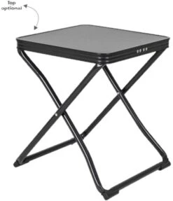 Bo-Camp Hocker, 3D-Netz, Schwarz -Campingausrüstung 118416 0 5