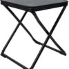 Bo-Camp Hocker Mit Tischplatte, Schwarz -Campingausrüstung 118433 0 0