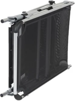 Bo-Camp Campingliege Mit Sonnenschutz, Schwarz -Campingausrüstung 118521 0 1