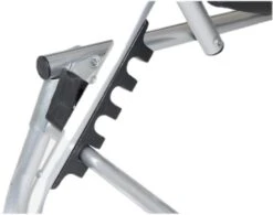 Bo-Camp Campingliege Mit Sonnenschutz, Schwarz -Campingausrüstung 118521 0 2