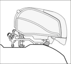Fiamma F80S Ducato Kit Rain Guard Slim, 450cm