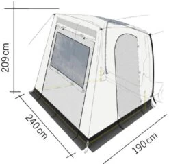 Reimo Premium Heckzelt Für VW Caddy 5 Ab 2021 -Campingausrüstung 119613 0 3
