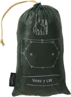 Nordisk Voss 7 LW Multi Tarp, 380x220cm, Grün 27 Nordisk Voss 7 LW Multi Tarp, 380x220cm, Grün -Campingausrüstung 120012 0 12
