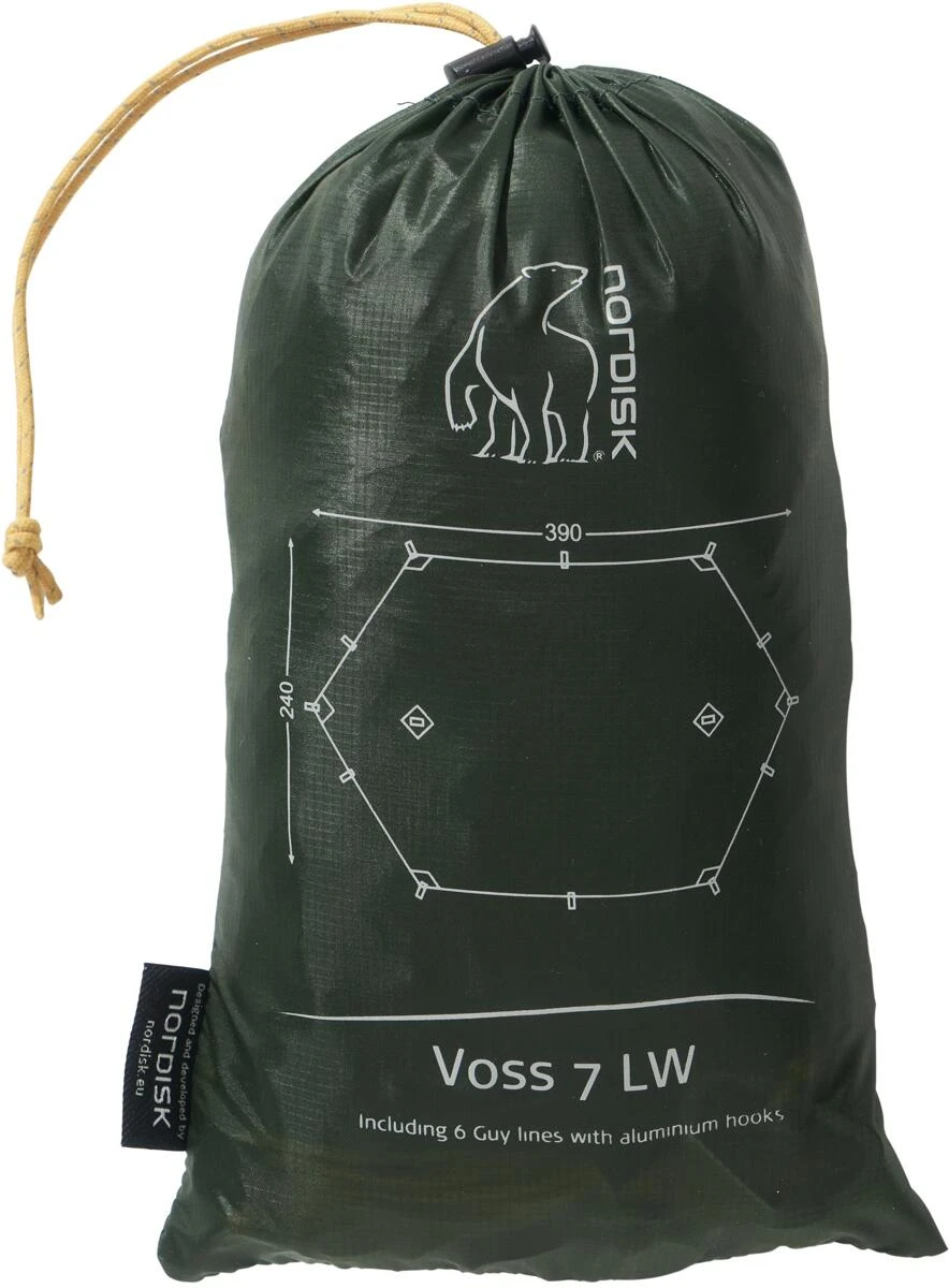 Nordisk Voss 7 LW Multi Tarp, 380x220cm, Grün 15 Nordisk Voss 7 LW Multi Tarp, 380x220cm, Grün – Bild 13