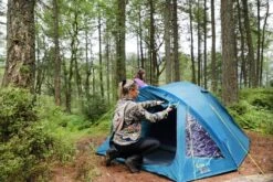 Vango Alpha 400 CLR Kuppelzelt, 4-Personen, Blau -Campingausrüstung 120218 0 1