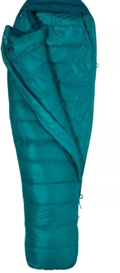 Marmot Micron 25 Damenschlafsack, Blau, 220cm -Campingausrüstung 120338 0 3
