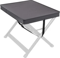 Brunner Beinauflage Mit Tischplatte, Hoggy Standalone Set, Anthrazit