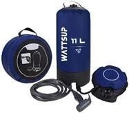 Wattsup Campingdusche, Solarbetrieben, 11L, Blau