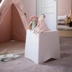 Koziol BRIQ Hocker, Weiß -Campingausrüstung 122994 0 3