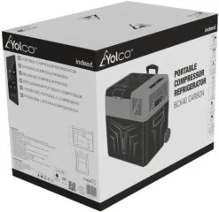 Yolco BCX40 CARBON Kompressor-Kühlbox, 12/24/230V, 40L,carbon-schwarz -Campingausrüstung 123274 0 12