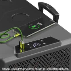 Yolco BCX40 CARBON Kompressor-Kühlbox, 12/24/230V, 40L,carbon-schwarz -Campingausrüstung 123274 0 7