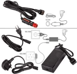 Yolco BX40 GREY Kompressor-Kühlbox, 12/24/230V,40L, Grau -Campingausrüstung 123420 0 10