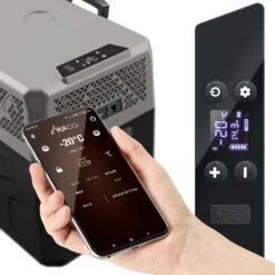 Yolco BX40 GREY Kompressor-Kühlbox, 12/24/230V,40L, Grau -Campingausrüstung 123420 0 7