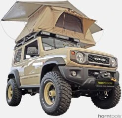 Horntools Trapper Joe Dachzelt, 245x145x126cm, Sandfarben