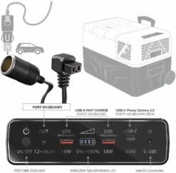 Yolco Yopowerbank RSX6 Externe Batterie, Für Yolco Kühlboxen -Campingausrüstung 124937 0 6