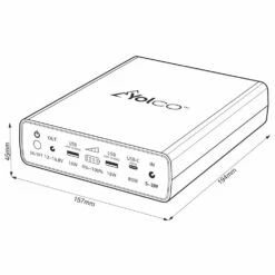 Yolco Yopowerbank RSX6 Externe Batterie, Für Yolco Kühlboxen -Campingausrüstung 124937 0 8