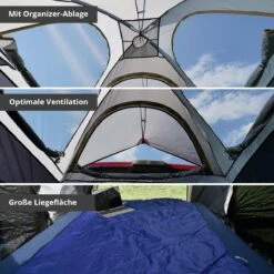 KingCamp Pick Up Zelt, 2-Personen, Schwarz -Campingausrüstung 125355 0 2