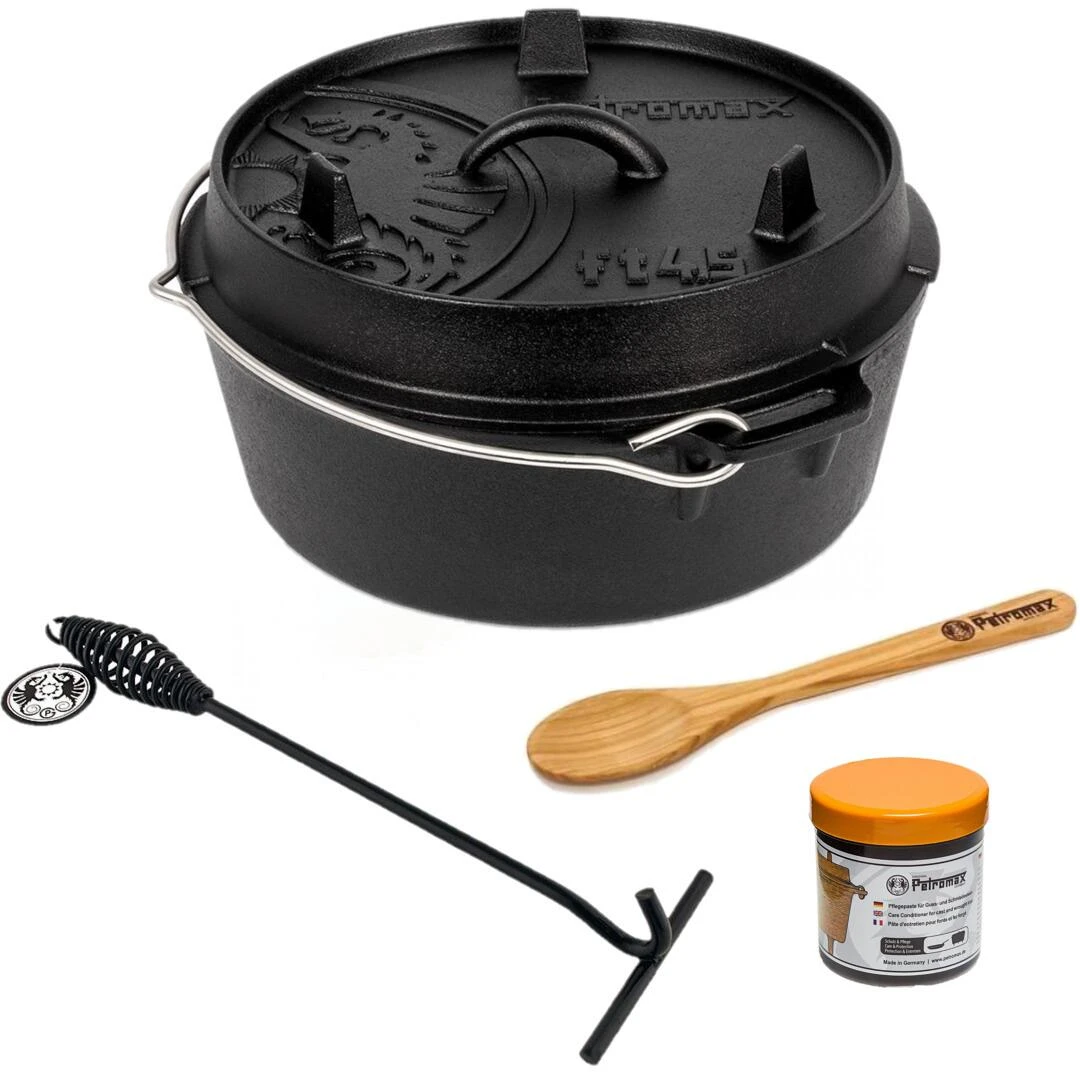 Petromax FT4.5-T Dutch Oven Set Inkl. Zubehör 3 Petromax FT4.5-T Dutch Oven Set Inkl. Zubehör
