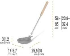 Petromax Lagerfeuerpfanne Mit Teleskopgriff -Campingausrüstung 126075 0 3
