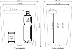 Zorn Z26 LNE USB Thermoelektrische Kühlbox, 12/230V/USB-A/C, 25L -Campingausrüstung 126207 0 9