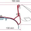 Fiamma F35 Adapter Für VW T5/T6 Transporter/Multivan Mit C-Schiene -Campingausrüstung 16451 0 0