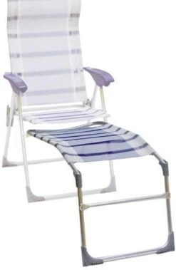 Camp4 Venezia Comfort II Beinauflage, Blau/weiß -Campingausrüstung 23555 0 1