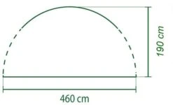 Coleman Event Shelter Deluxe Seitenwand Mit Tür U. Fenster -Campingausrüstung 24515 0 1
