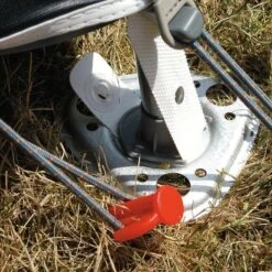 Isabella Flex Windschutz, 460x140cm, Grau -Campingausrüstung 24977 2