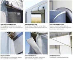 Dometic Camp Room Vorderwand Für Perfect Roof / Perfect Wall -Campingausrüstung 262 2