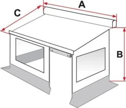 Fiamma Privacy-Room Light -Campingausrüstung 268 3