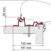 Fiamma F65/F80 Adapter Für Kit Caravan Standard