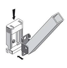 Thule Stützfußhalter-Set, Schwarz 4 Thule Stützfußhalter-Set, Schwarz – Bild 2