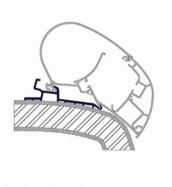 Dometic Perfect Roof 2000/2500 Markisen-Adapter Für Hymer SX