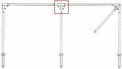 Piper Windschutzgestänge Ø 28 Mm, T-Stück