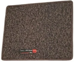 Pro Car Heizteppich, 230V, Dunkelbraun