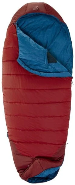 Nordisk Puk +4 Egg Schlafsack, Rot -Campingausrüstung 3868 1