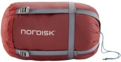 Nordisk Puk +4 Egg Schlafsack, Rot -Campingausrüstung 3868 6