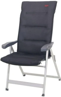 Crespo Air Deluxe Polsterauflage, Schwarz/grau -Campingausrüstung 39600 3