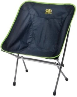Camp4 Little Rock Faltstuhl, Schwarz/lime