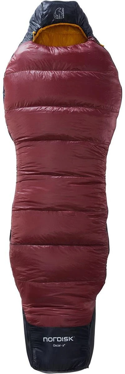 Nordisk Oscar -2° Curve Schlafsack, Rot 3 Nordisk Oscar -2° Curve Schlafsack, Rot