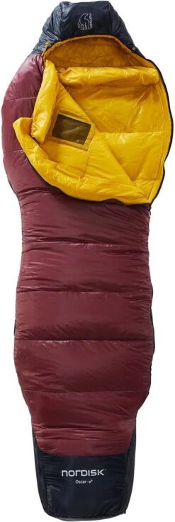 Nordisk Oscar -2° Curve Schlafsack, Rot 13 Nordisk Oscar -2° Curve Schlafsack, Rot -Campingausrüstung 3961 1