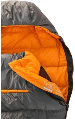 Y By Nordisk Phantom 220 Schlafsack, Grau/orange -Campingausrüstung 3963 3