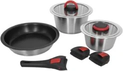Camp4 Quick Clack Pro Camping Topfset, 8-teilig