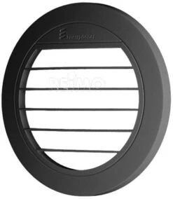 Eberspächer Ausströmer Flach 0° Für Standheizung Airtronic D3, Ø90mm, Schwarz