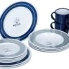 Brunner Geschirr-Set Nautical, 16-teilig -Campingausrüstung 41980 0