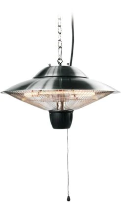 Outwell Fuji Terrassenstrahler, 230V, 1500W, Silver